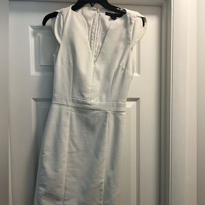 French Connection Womens White Sheath Dress Size 2